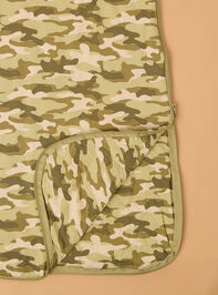 Hunter Camo Sleep Bag Detail 3 - AS Kids