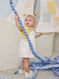 Piper Baby Denim Dress Detail 6 - AS Kids