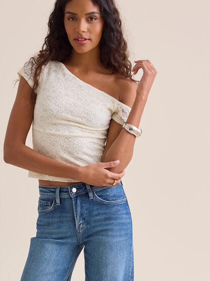 Gardenia Asymmetrical Top - ALTAR'D STATE KIDS