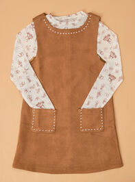 Carie Jumper Suede Dress Youth Set - AS Kids