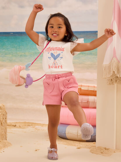 Mermaid at Heart Tee - AS Kids