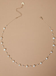 Dainty Pearl Stone Choker Necklace - ALTAR'D STATE KIDS
