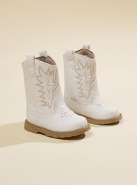 Jesse Cowboy Boots Detail 3 - ALTAR'D STATE KIDS