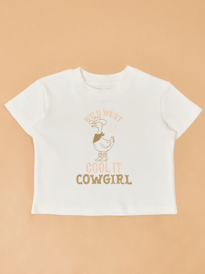 Cool It Cowgirl Tee - ALTAR'D STATE KIDS