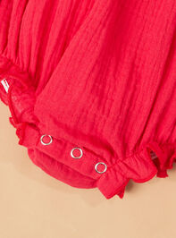 Sadie Strawberry Bubble Detail 3 - ALTAR'D STATE KIDS