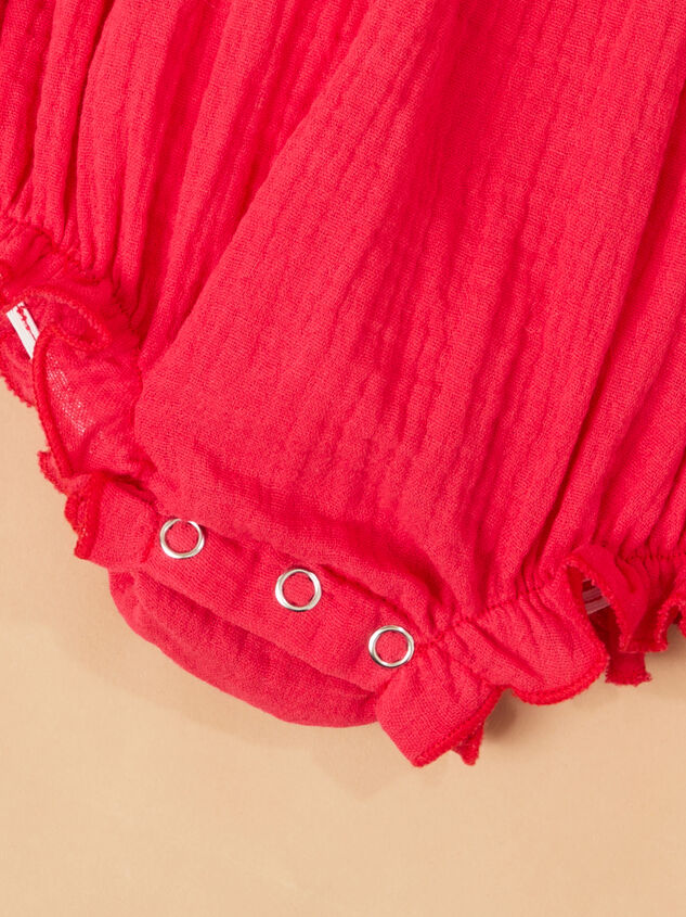 Sadie Strawberry Bubble Detail 3 - ALTAR'D STATE KIDS