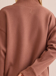 Game Plan Mock Neck Sweatshirt Detail 5 - AS Kids