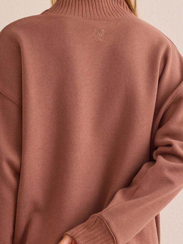 Game Plan Mock Neck Sweatshirt Detail 5 - AS Kids