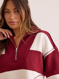 Overtime Striped Pullover Detail 4 - AS Kids