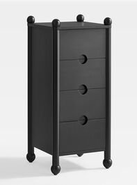 Mariposa Narrow Wood Nightstand Detail 3 - AS Kids