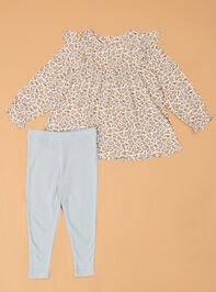 Hazel Floral Long Sleeve and Legging Set - AS Kids