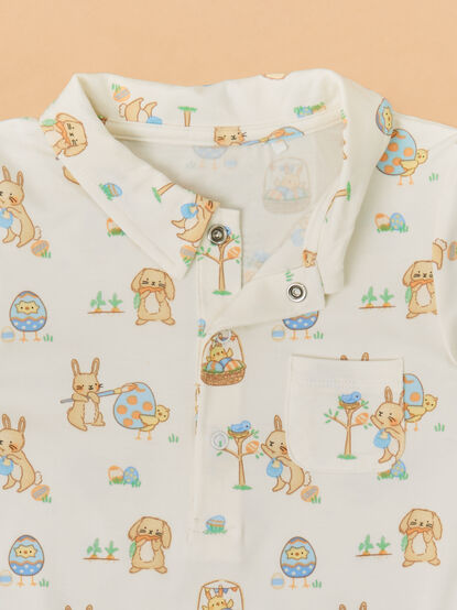 Easter Hunt Polo Shortie - ALTAR'D STATE KIDS