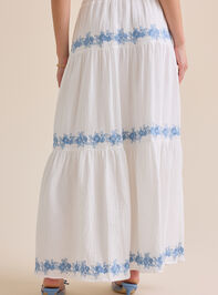 Addy Embroidered Maxi Skirt Detail 5 - ALTAR'D STATE KIDS