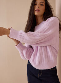 Maislynn Oversized Rib Sweater Detail 3 - AS Kids