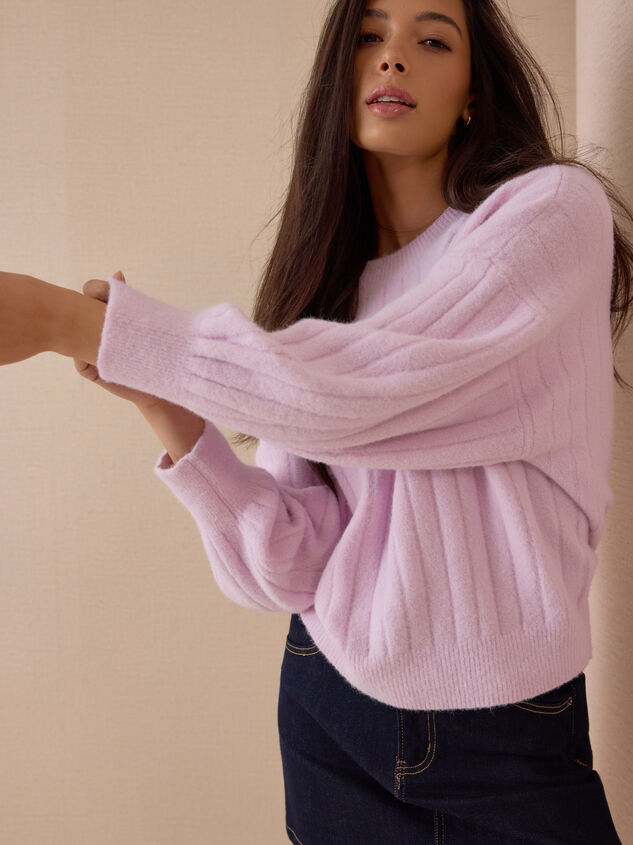 Maislynn Oversized Rib Sweater Detail 3 - AS Kids