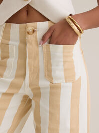 Darcy Striped Crop Pant Detail 3 - ALTAR'D STATE KIDS