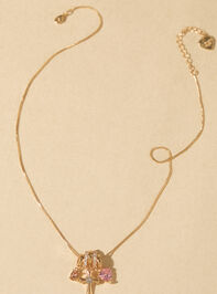 Heart Cross Charm Necklace - AS Kids