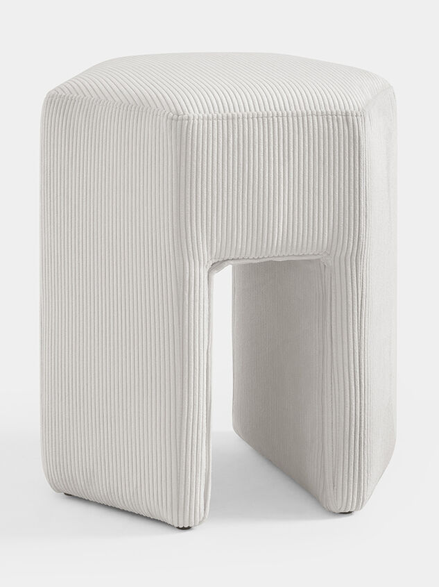 Fennel Upholstered Stool Detail 3 - ALTAR'D STATE KIDS