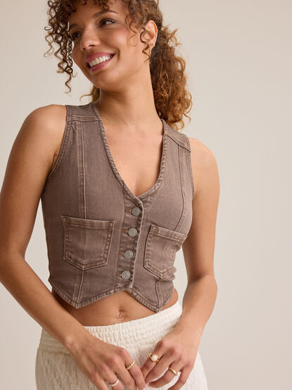 Harlee Denim Vest - AS Kids