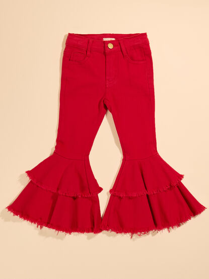 Monica Ruffle Tiered Pant - ALTAR'D STATE KIDS