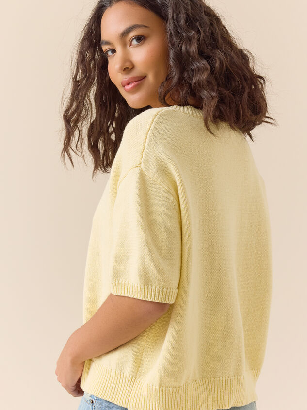 Rosie Short Sleeve Cardigan Detail 5 - AS Kids