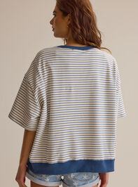 USA Striped Graphic Tee Detail 5 - ALTAR'D STATE KIDS