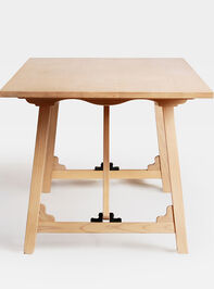 Rose Wood Rectangular Dining Table Detail 4 - ALTAR'D STATE KIDS