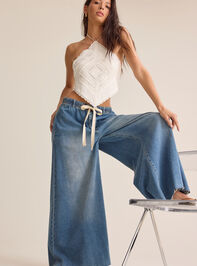 Caroline Tie Pants Detail 3 - AS Kids