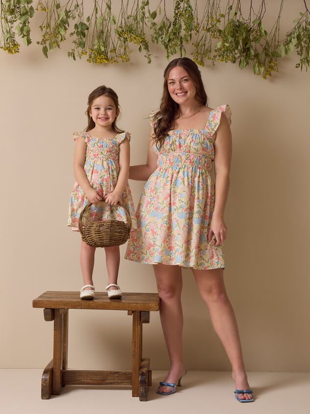 Evie Floral Mama Dress - ALTAR'D STATE KIDS