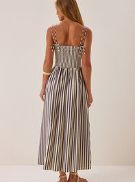 Josey Stripe Maxi Dress Detail 6 - AS Kids