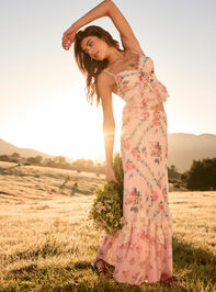 Aitiana Tiered Maxi Skirt Detail 2 - ALTAR'D STATE KIDS