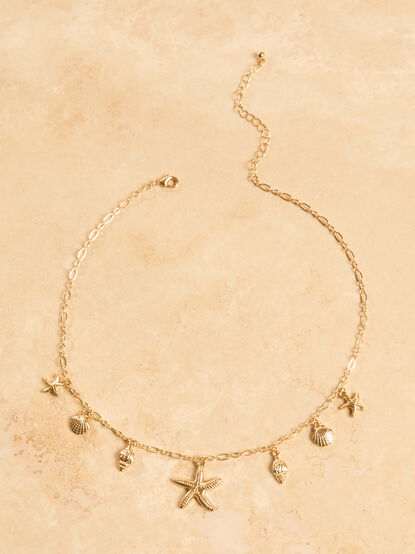 Starfish Shell Charm Necklace - ALTAR'D STATE KIDS