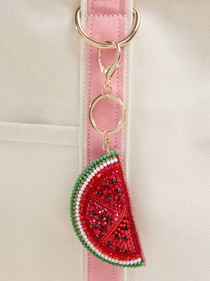 Beaded Watermelon Bag Charm - ALTAR'D STATE KIDS