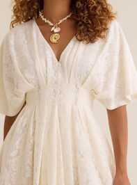 Maddy Puff Sleeve Mini Dress Detail 6 - AS Kids