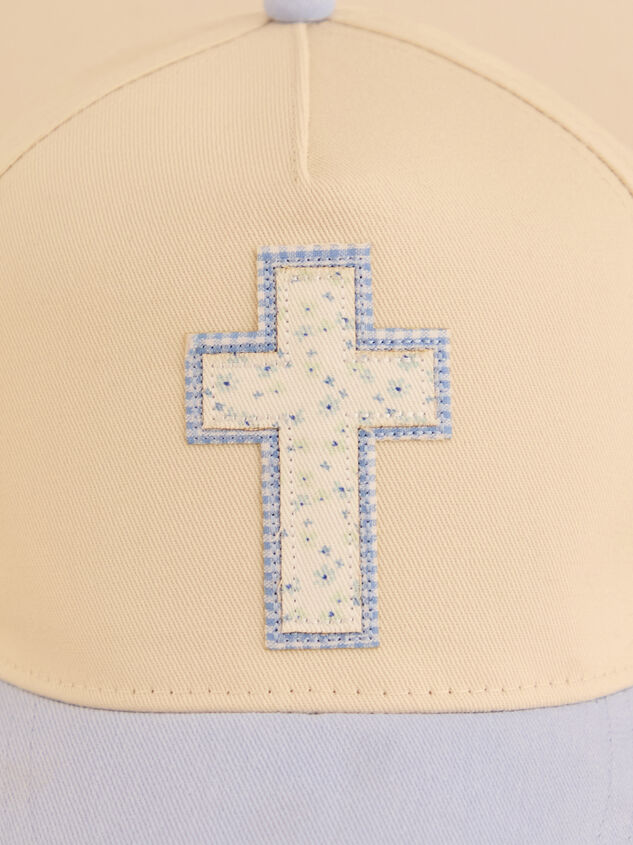 Faith Over Fear Cross Trucker Hat Detail 3 - ALTAR'D STATE KIDS