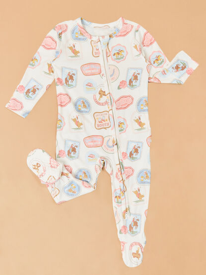 Rodeo Charm Footie - ALTAR'D STATE KIDS
