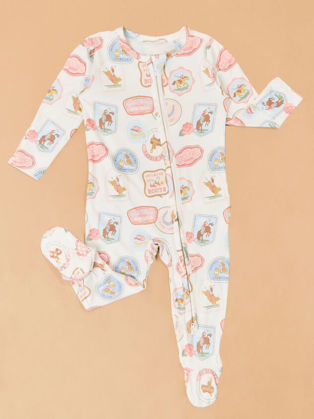 Rodeo Charm Footie Detail 2 - ALTAR'D STATE KIDS