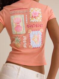 Island Girl Baby Tee Detail 4 - ALTAR'D STATE KIDS
