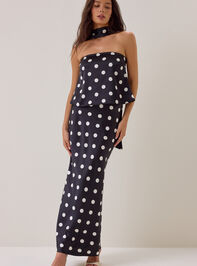 Nancie Polka Dot Scarf Top Detail 2 - AS Kids