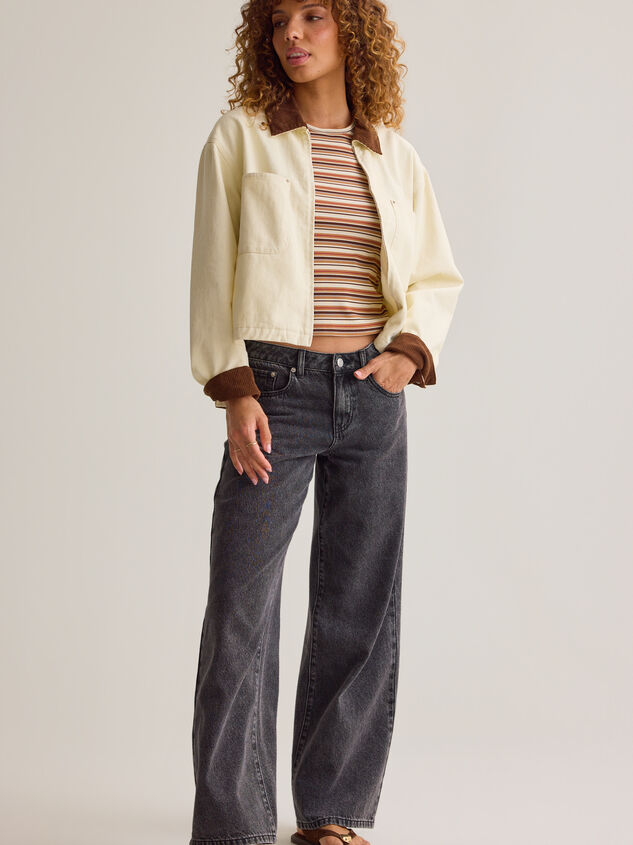 Jayden Cropped Trucker Jacket - AS Kids