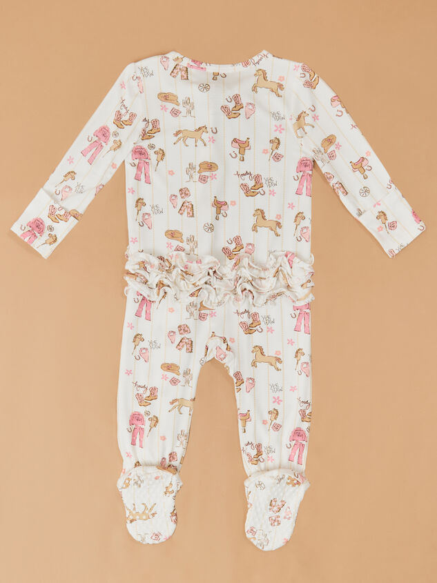 Pink Cowgirl Footie Detail 5 - ALTAR'D STATE KIDS