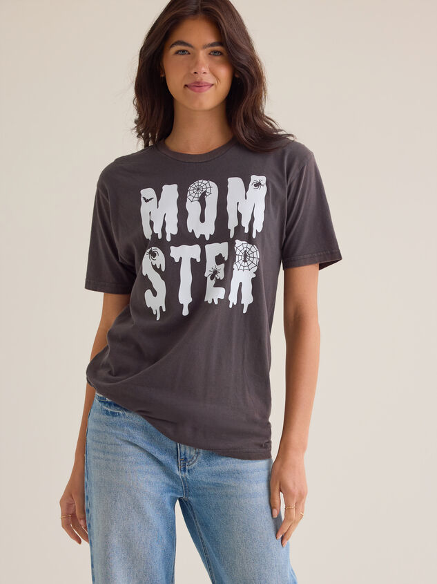 Momster Graphic Tee Detail 3 - AS Kids