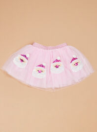 Sequin Santa Tutu Skirt by Mudpie Detail 2 - ALTAR'D STATE KIDS