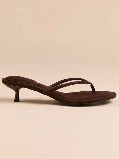 Verona Suede Kitten Heel - AS Kids