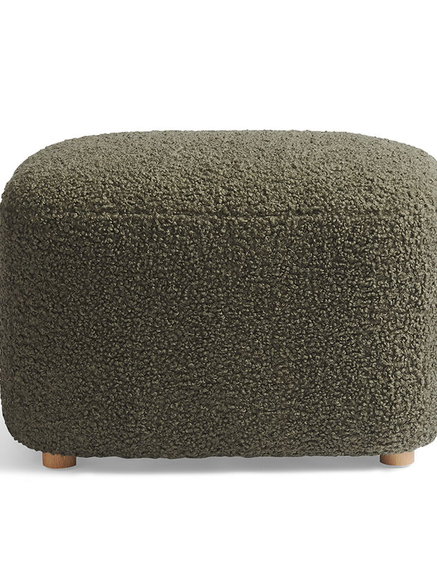 Spruce Upholstered Ottoman - AS Kids