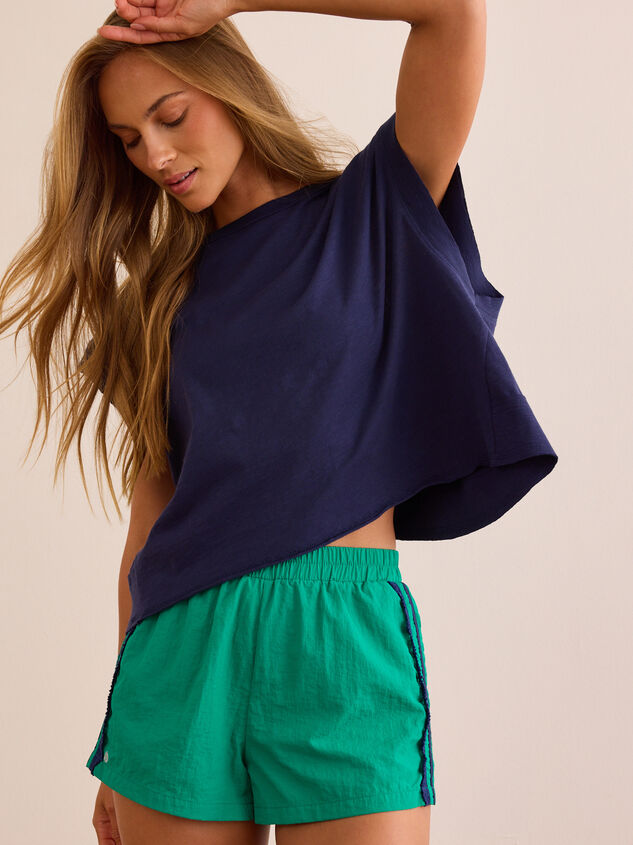 In Motion Circle Back Tee Detail 2 - AS Kids