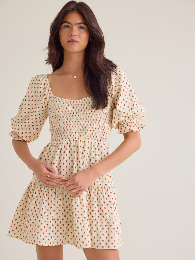Carrie Floral Mama Dress Detail 2 - AS Kids
