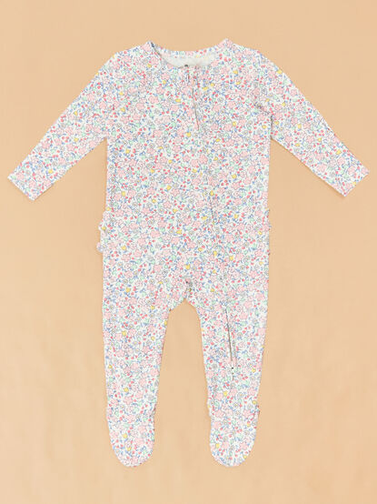 Southern Girl Ruffle Footie - AS Kids