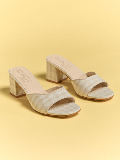 The Hattie Gingham Heel - ALTAR'D STATE KIDS