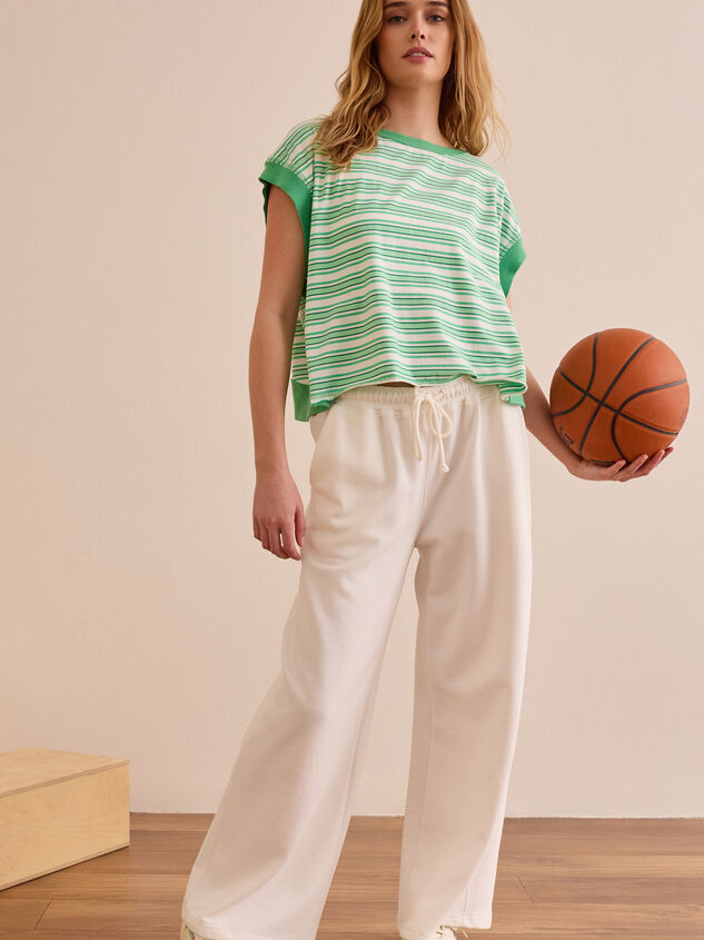 Sprint Stripe Tee Detail 3 - ALTAR'D STATE KIDS